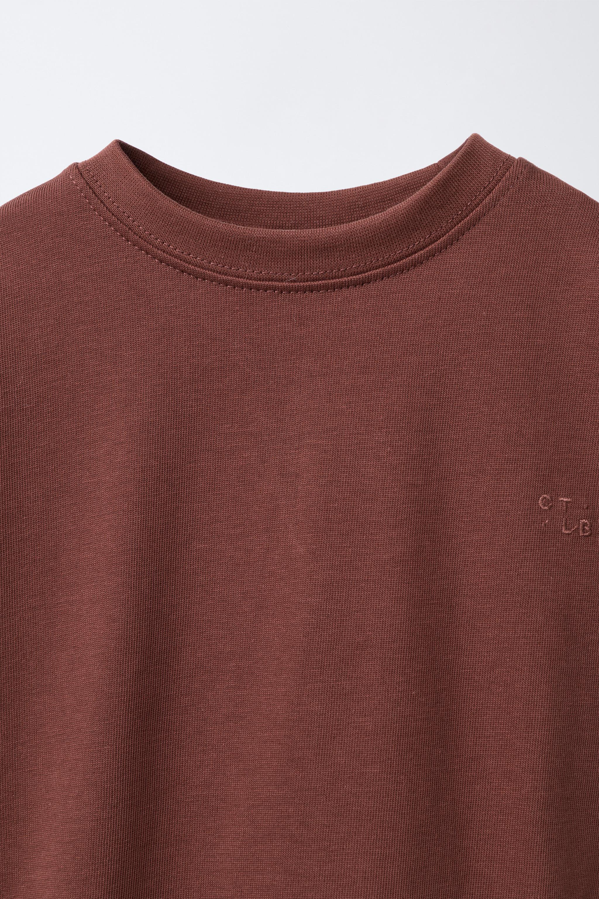 EMBROIDERED HEAVY WEIGHT T-SHIRT